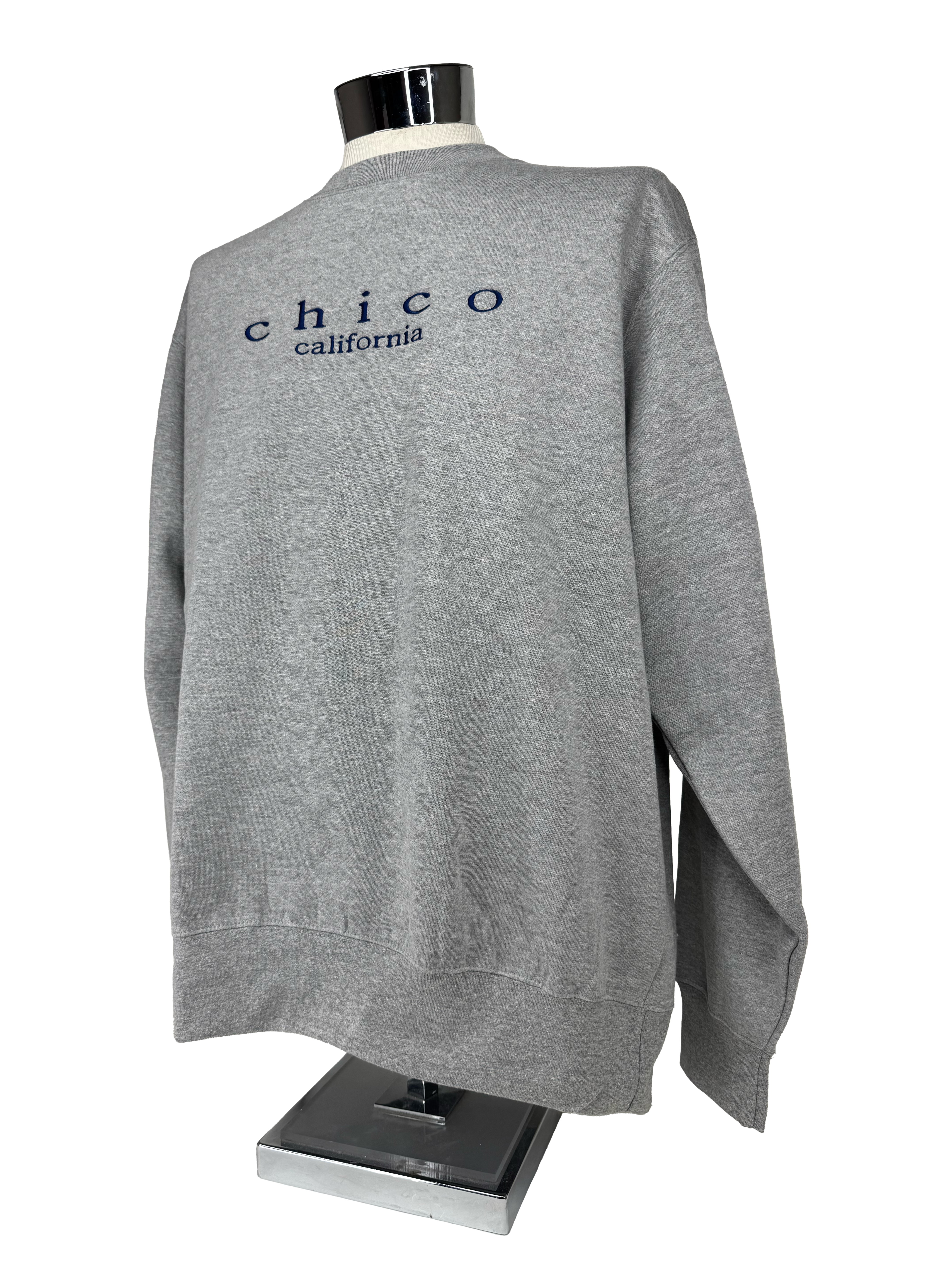 LAKESHIRTS Fleece Chico Sweatshirt - Classically Embroidered Graphite XS 3283512.8