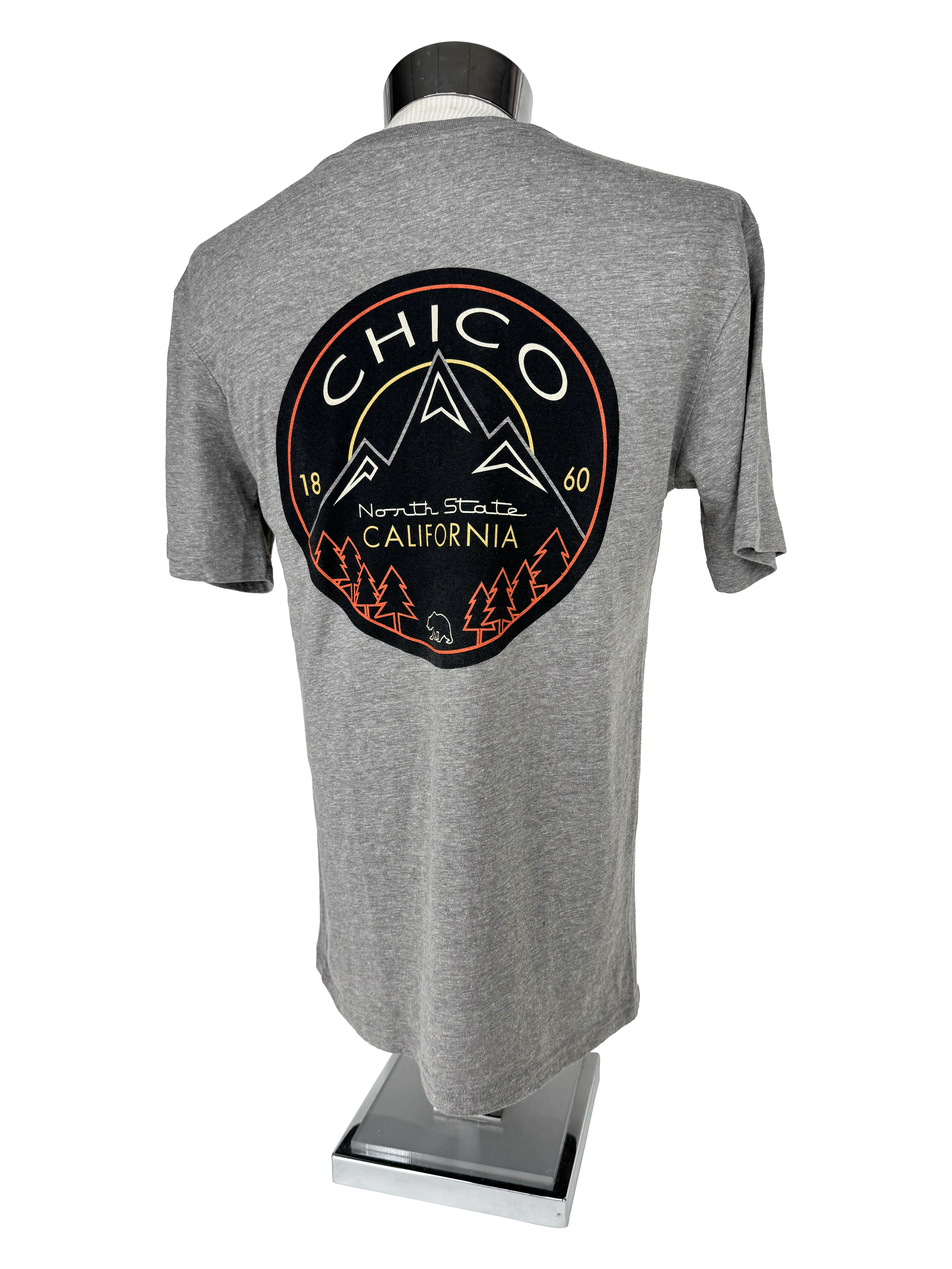 Federalist Mountain Chico T-Shirt Heather Grey XS 3275816.1