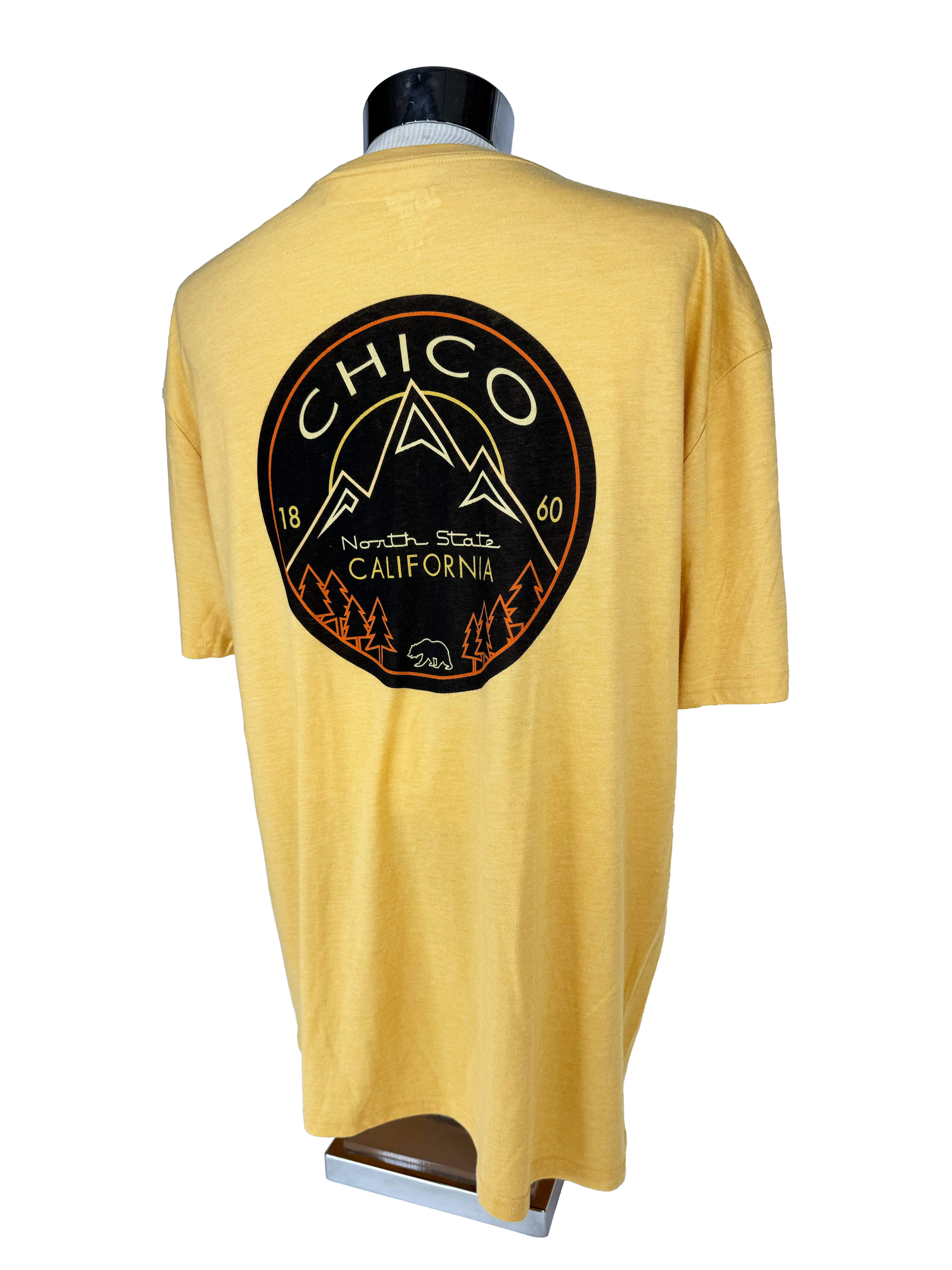Federalist Mountain Chico T-Shirt Mustard Heather XS 3275816.8