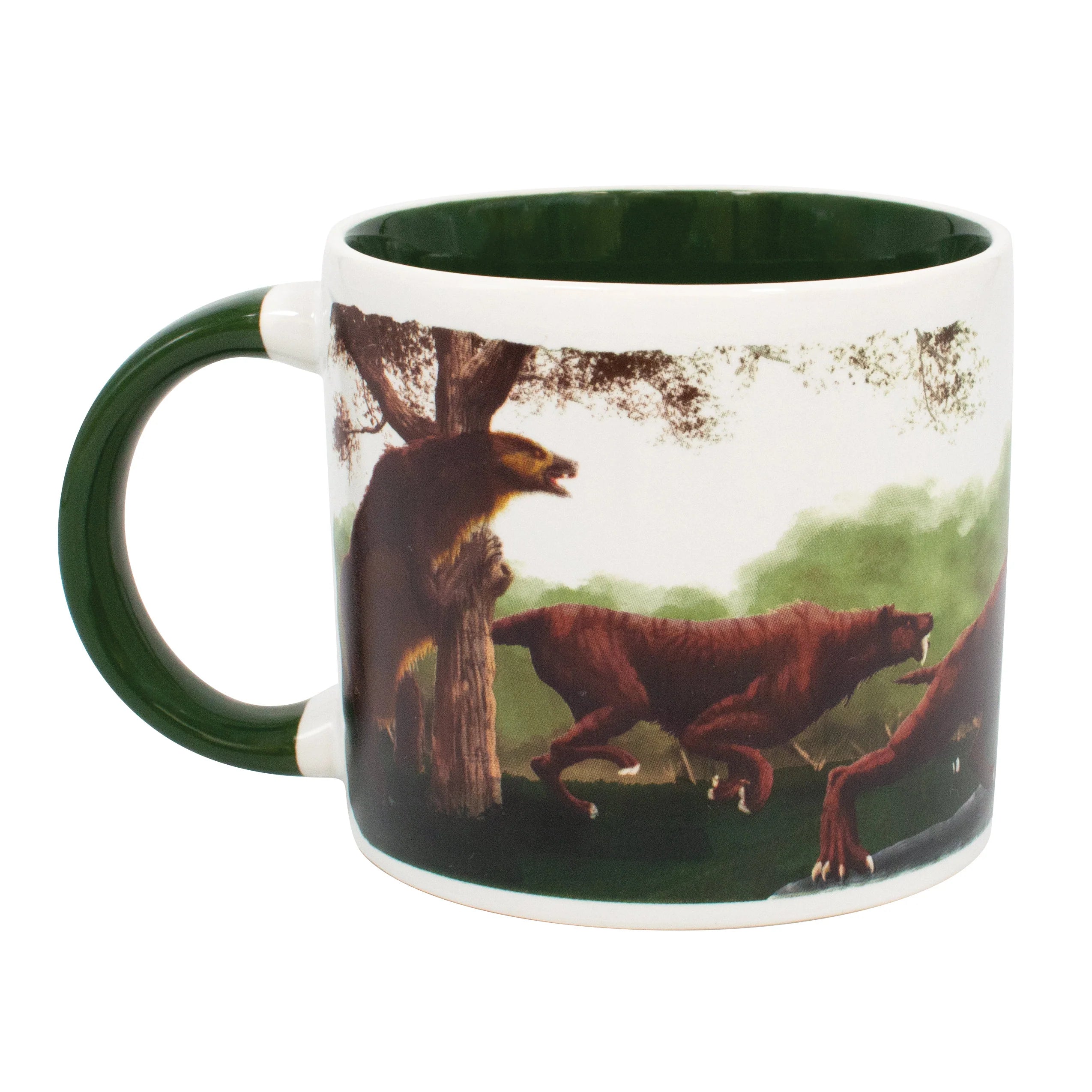 Ice Age Megafauna Heat Transforming Mug