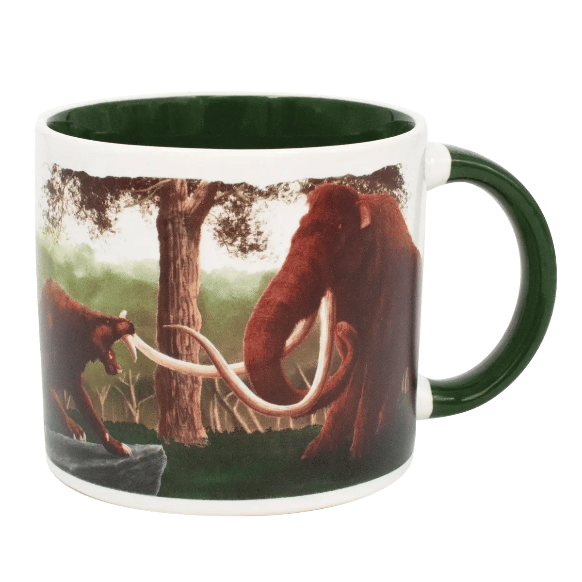 Ice Age Megafauna Heat Transforming Mug