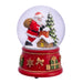 Santa with Chimney 100mm Musical Waterglobe