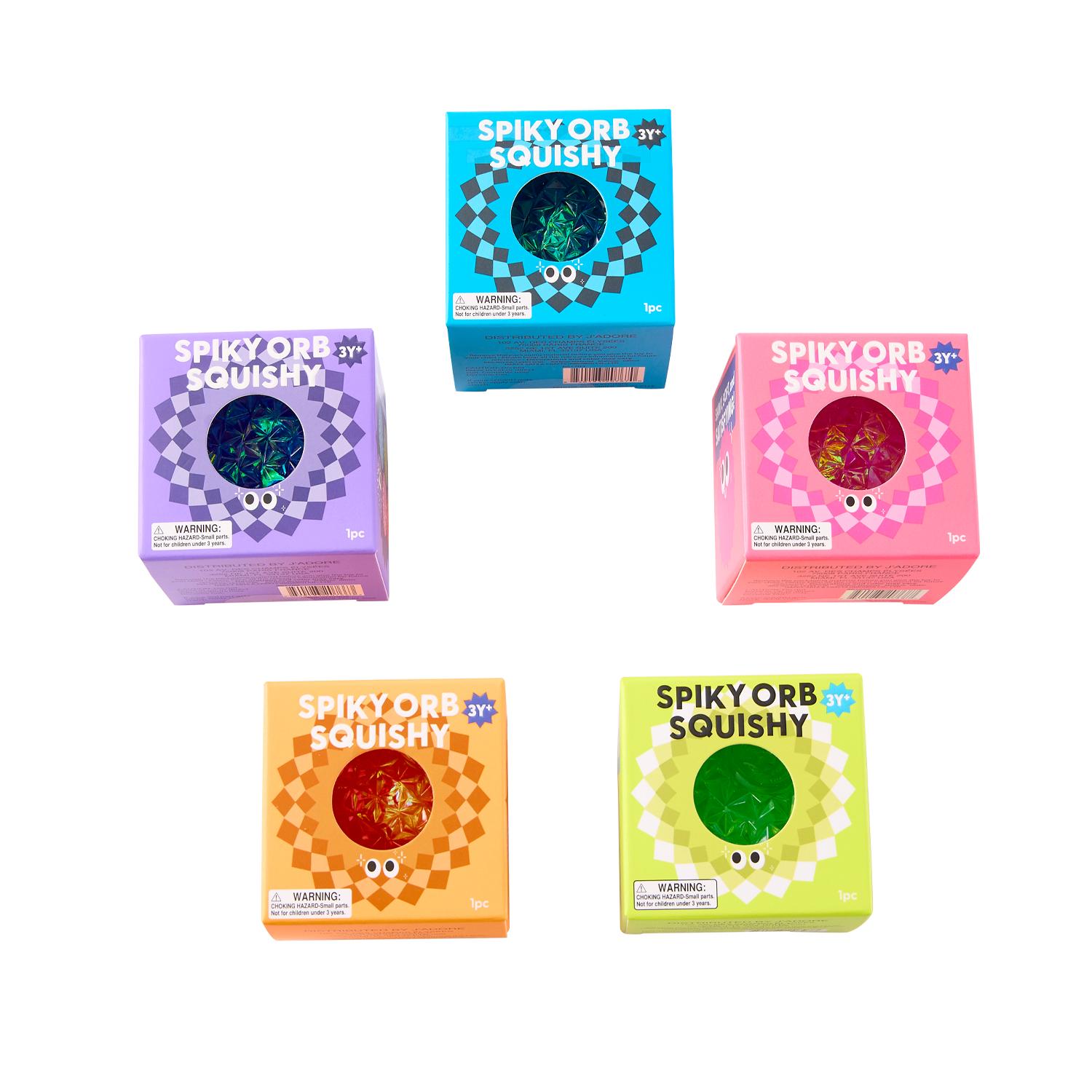 HAPE Jadore Spiky Orb Squishy (Single) - Random Color