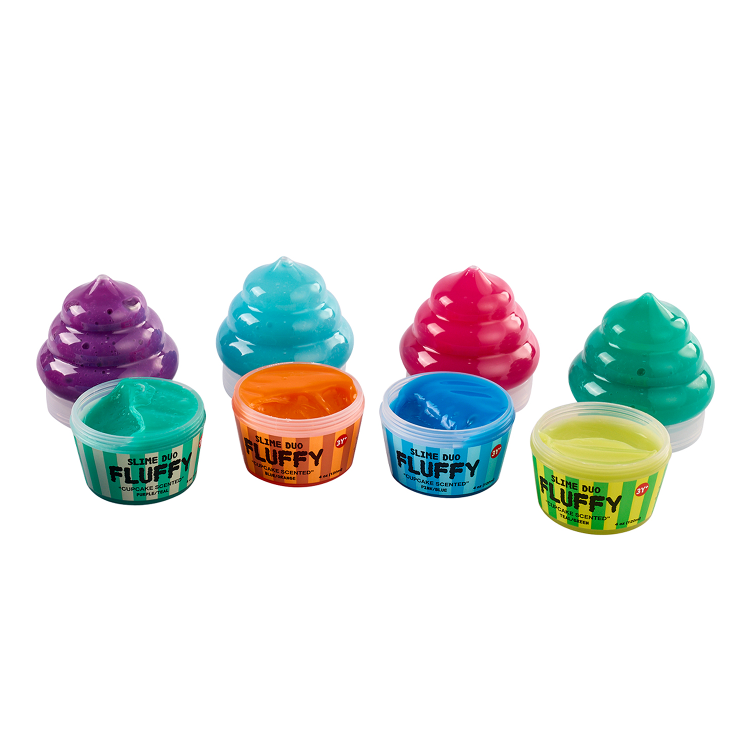 HAPE Jadore Fluffy Duo Slime (Single) - Random Color