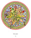 Erin E. Hunter Floral Compass 500 Piece Round Puzzle