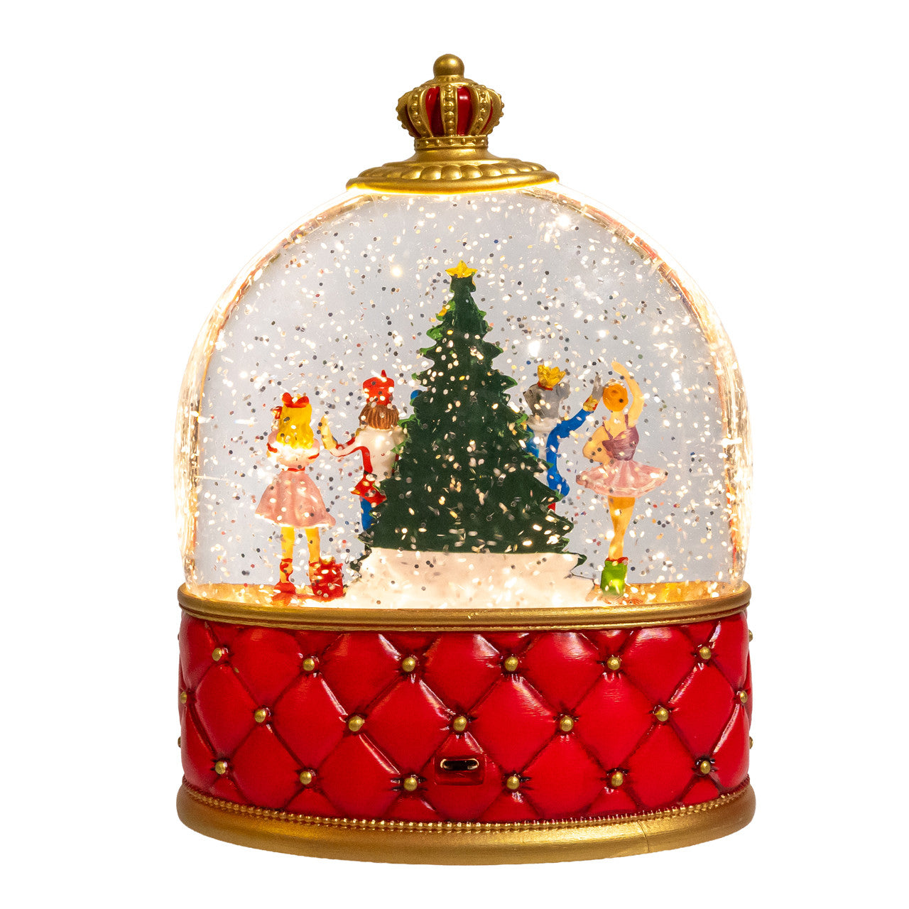 Nutcracker Suite LED Spinning Glitter Water Lantern