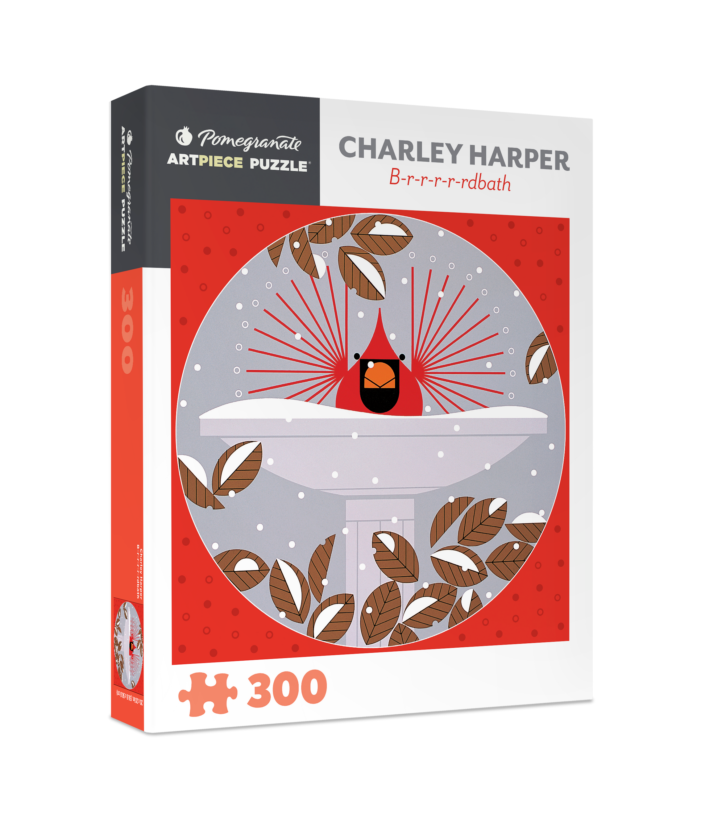 Charley Harper B-r-r-r-r-rdbath 300 Piece Puzzle    