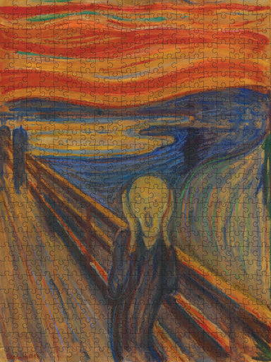 Edvard Munch The Scream 500 Piece Puzzle