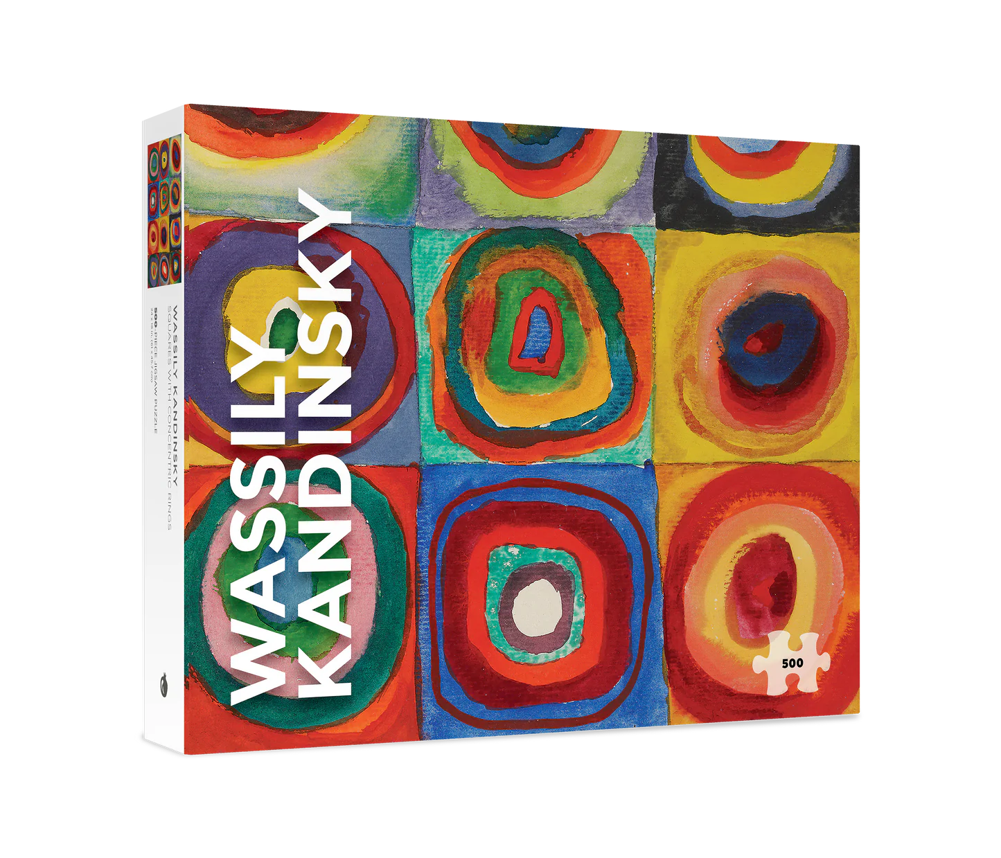 Wassily Kandinsky Squares with Concentric Rings 500 Piece Puzzle