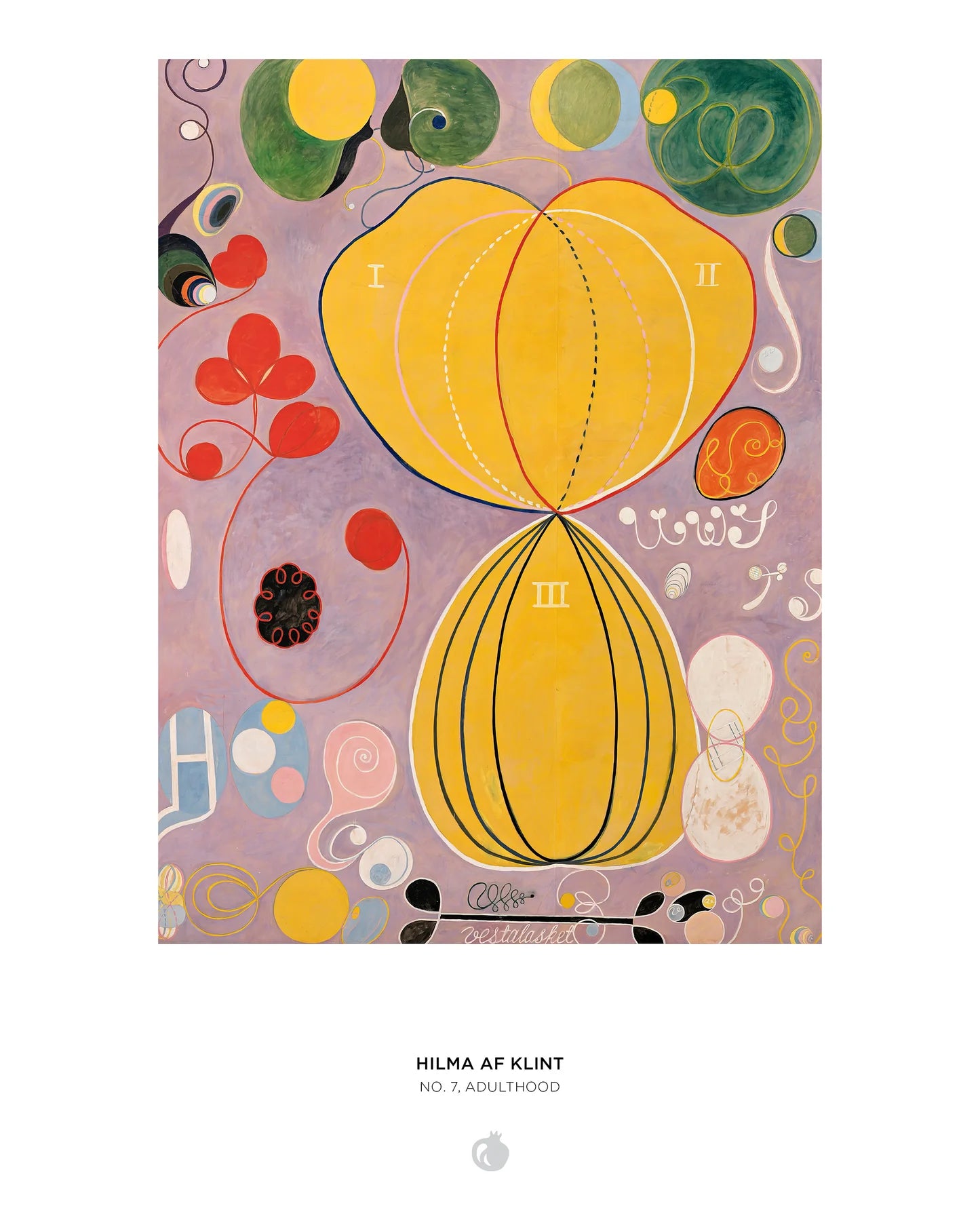 POM Hilma af Klint: No. 7, Adulthood 500 Piece Jigsaw Puzzle