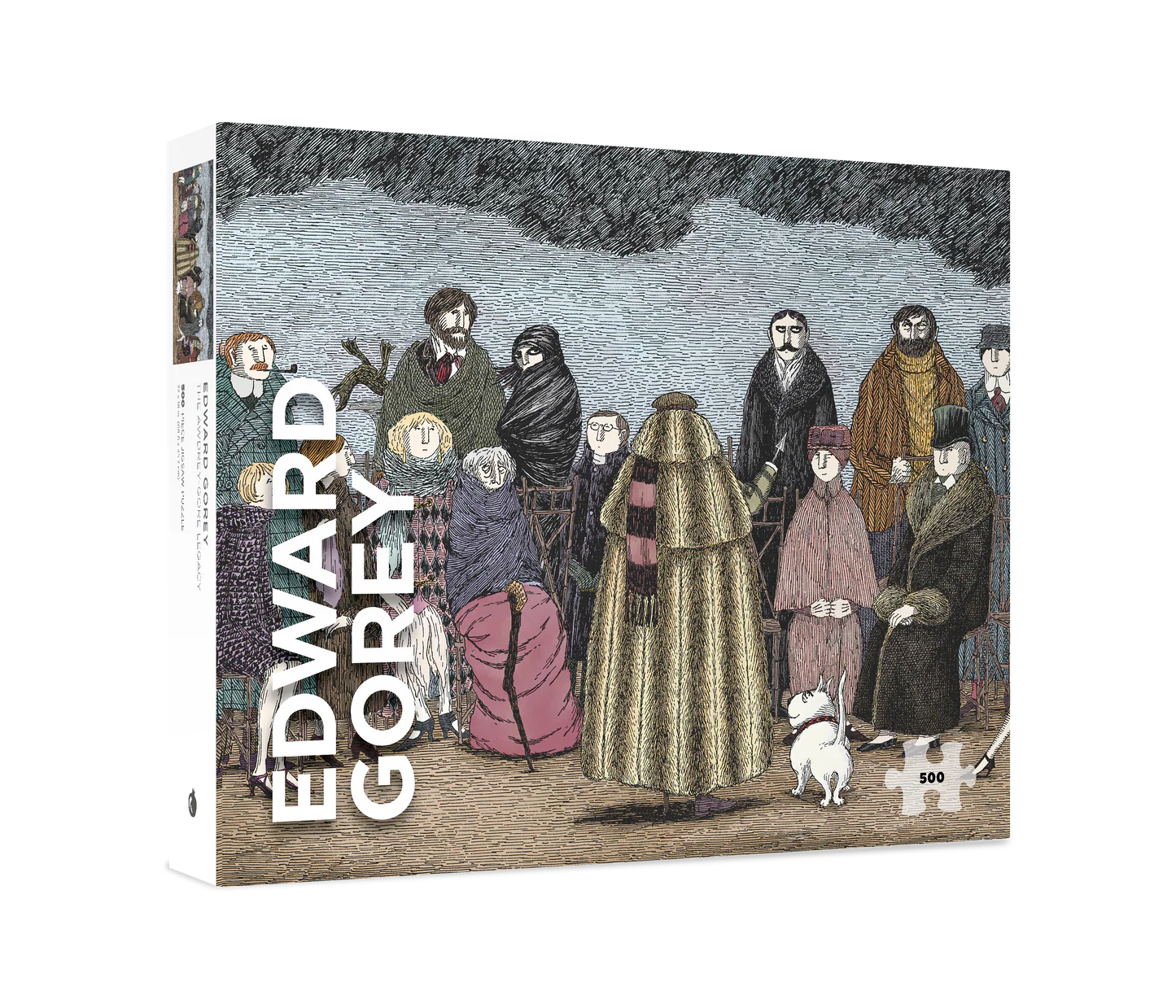 POM Edward Gorey: The Awdrey-Gore Legacy 500 Piece Jigsaw Puzzle