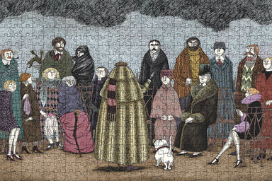 POM Edward Gorey: The Awdrey-Gore Legacy 500 Piece Jigsaw Puzzle