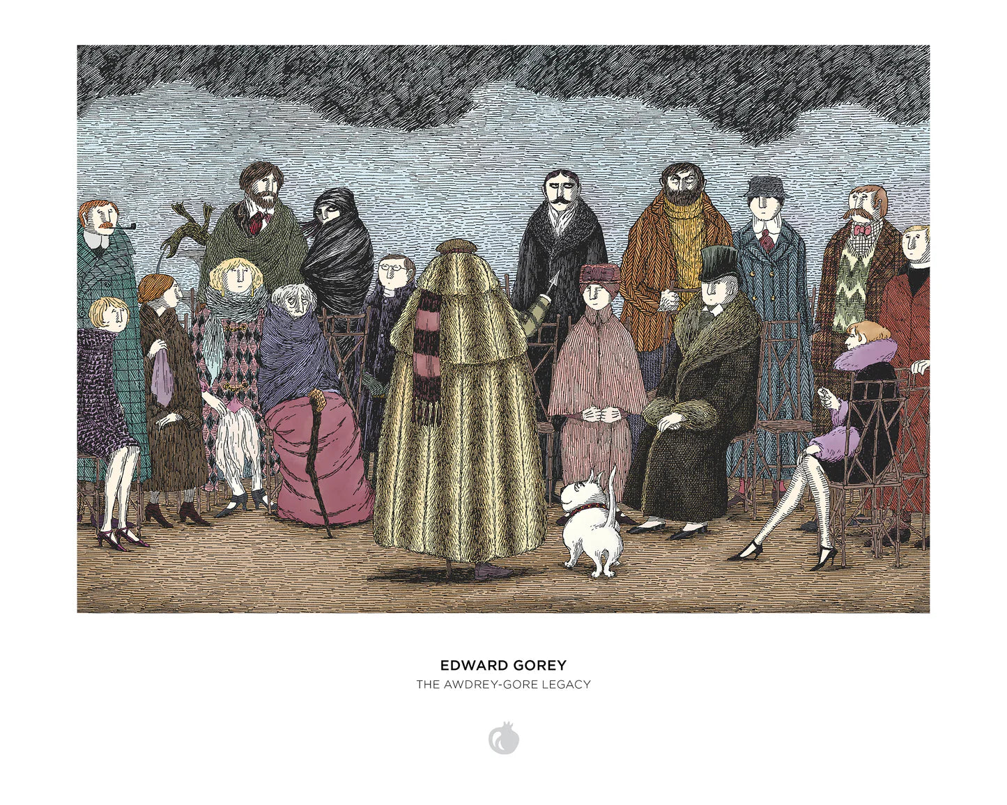 POM Edward Gorey: The Awdrey-Gore Legacy 500 Piece Jigsaw Puzzle