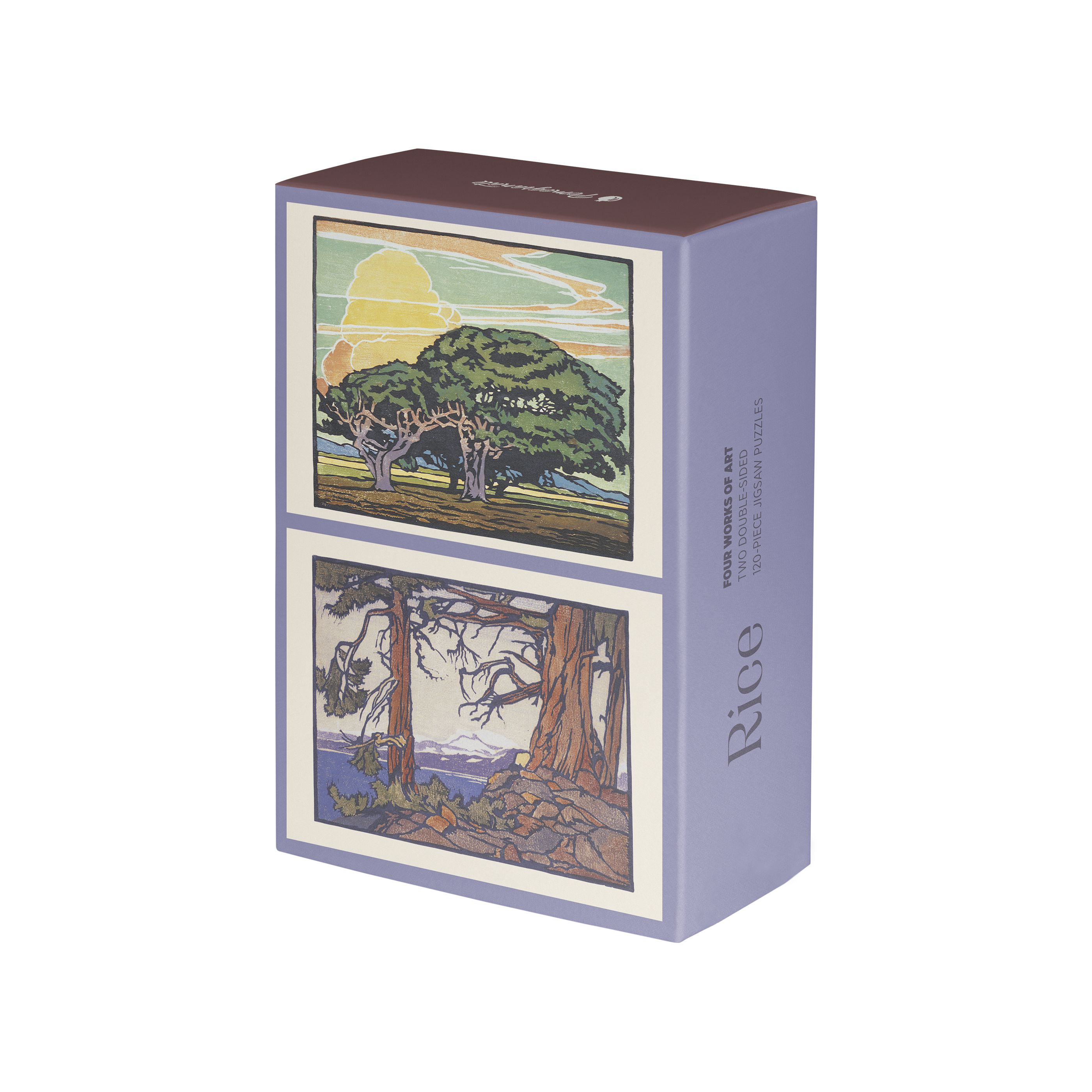 William S. Rice 120 Piece Double Sided Puzzle Set