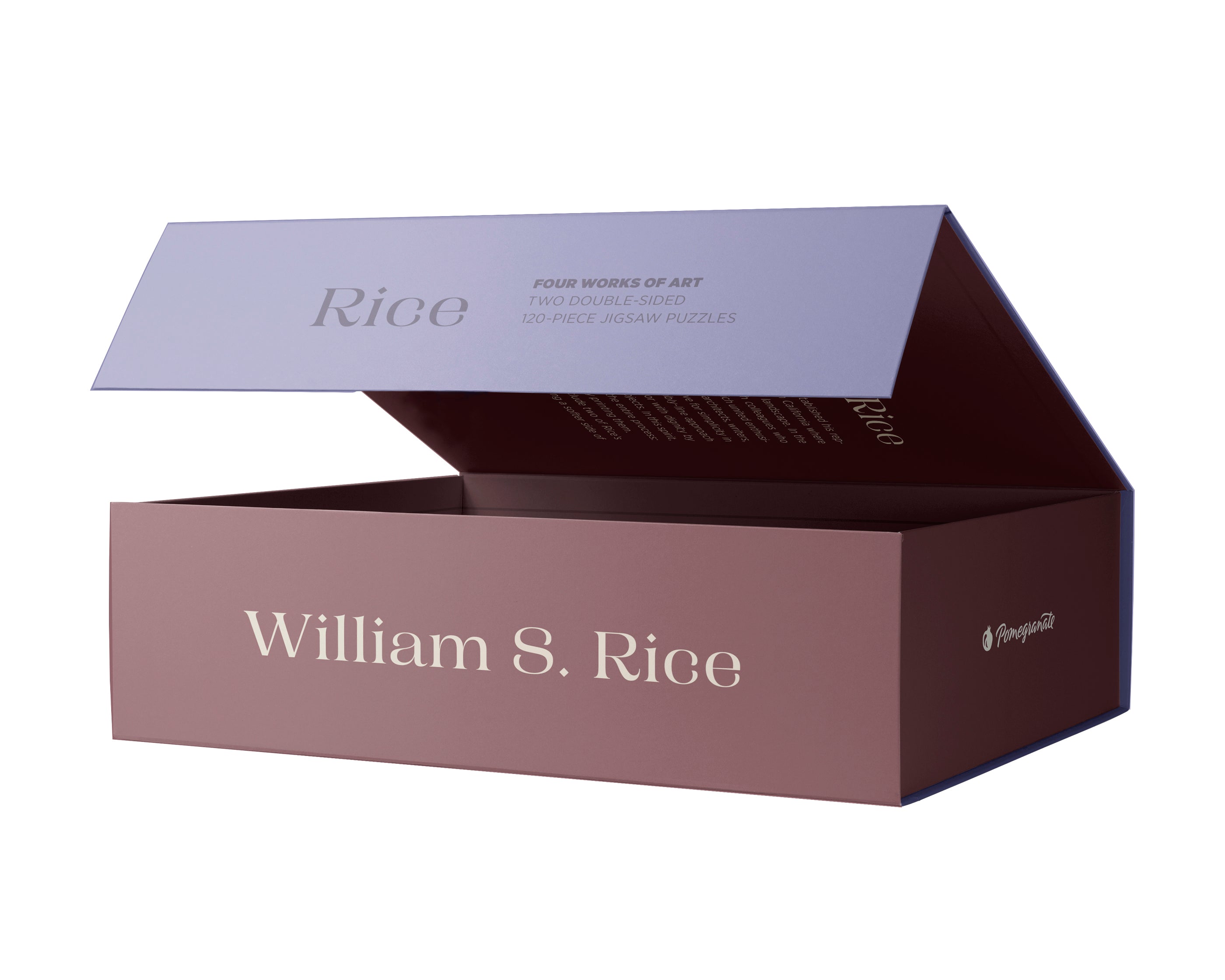 William S. Rice 120 Piece Double Sided Puzzle Set