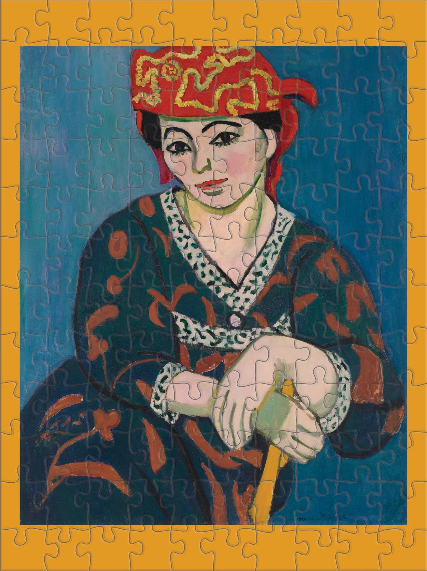 Henri Matisse 120 Piece Double Sided Puzzle Set