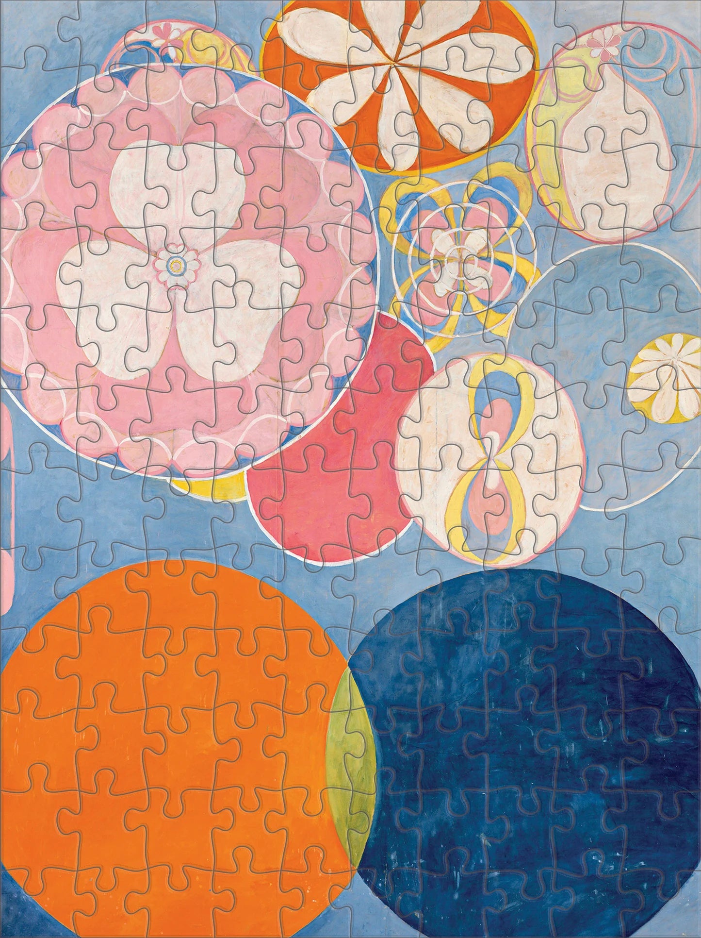 Hilma af Klint 120 Piece Double Sided Puzzle Set