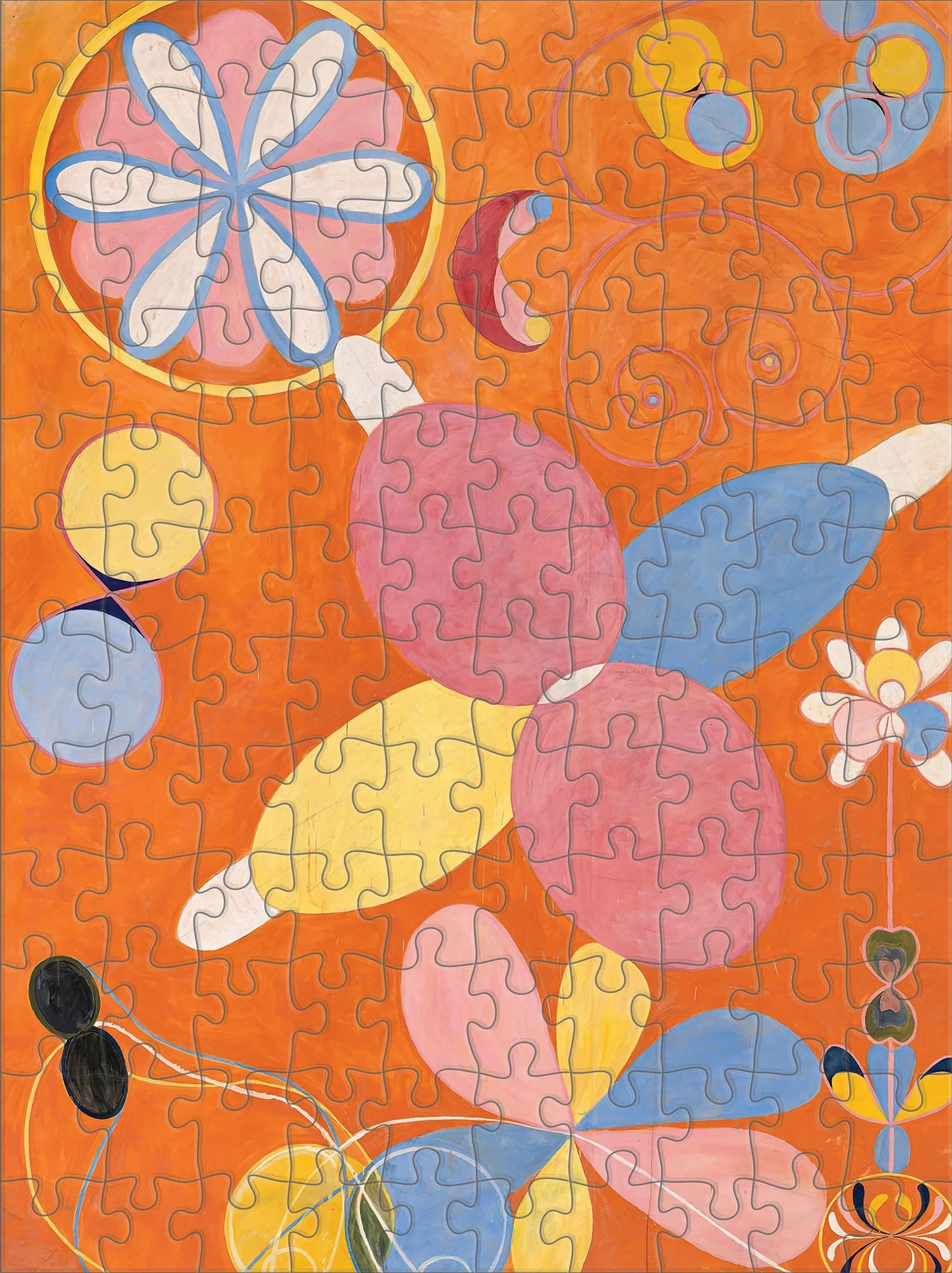 Hilma af Klint 120 Piece Double Sided Puzzle Set