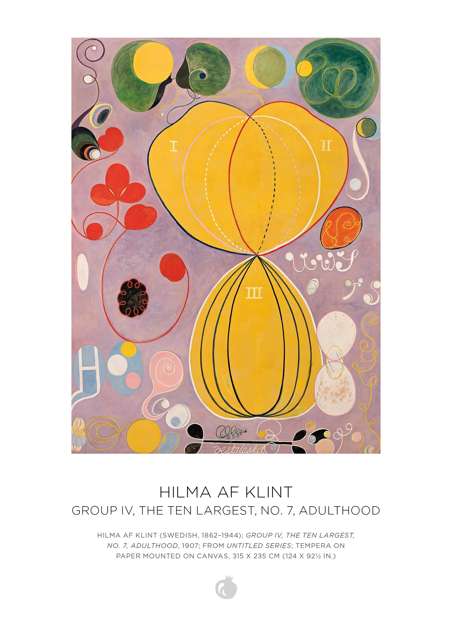 Hilma af Klint 120 Piece Double Sided Puzzle Set