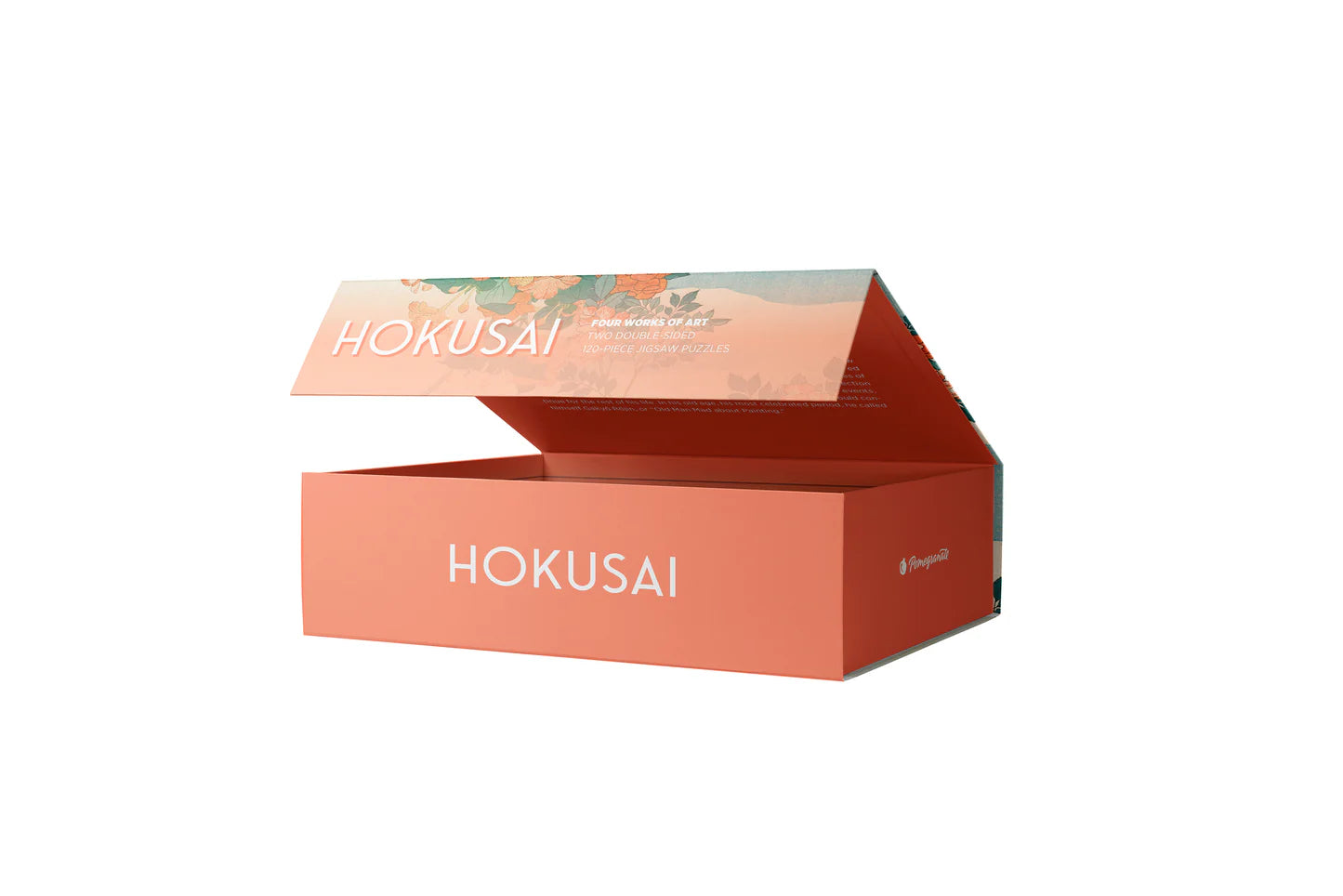 Hokusai 120-Piece Double-Sided Jigsaw Puzzle Set