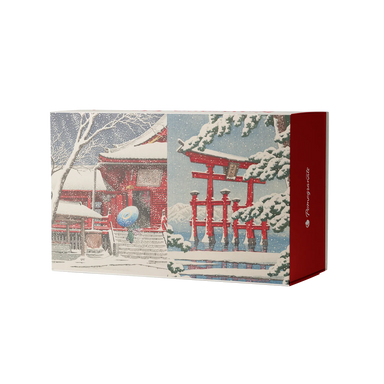 POM Kawase Hasui: Snowfall 120-Piece Double-Sided Jigsaw Puzzle Set