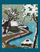 CJ Hurley Snowy Cabins 120-Piece Double-Sided Puzzle Set