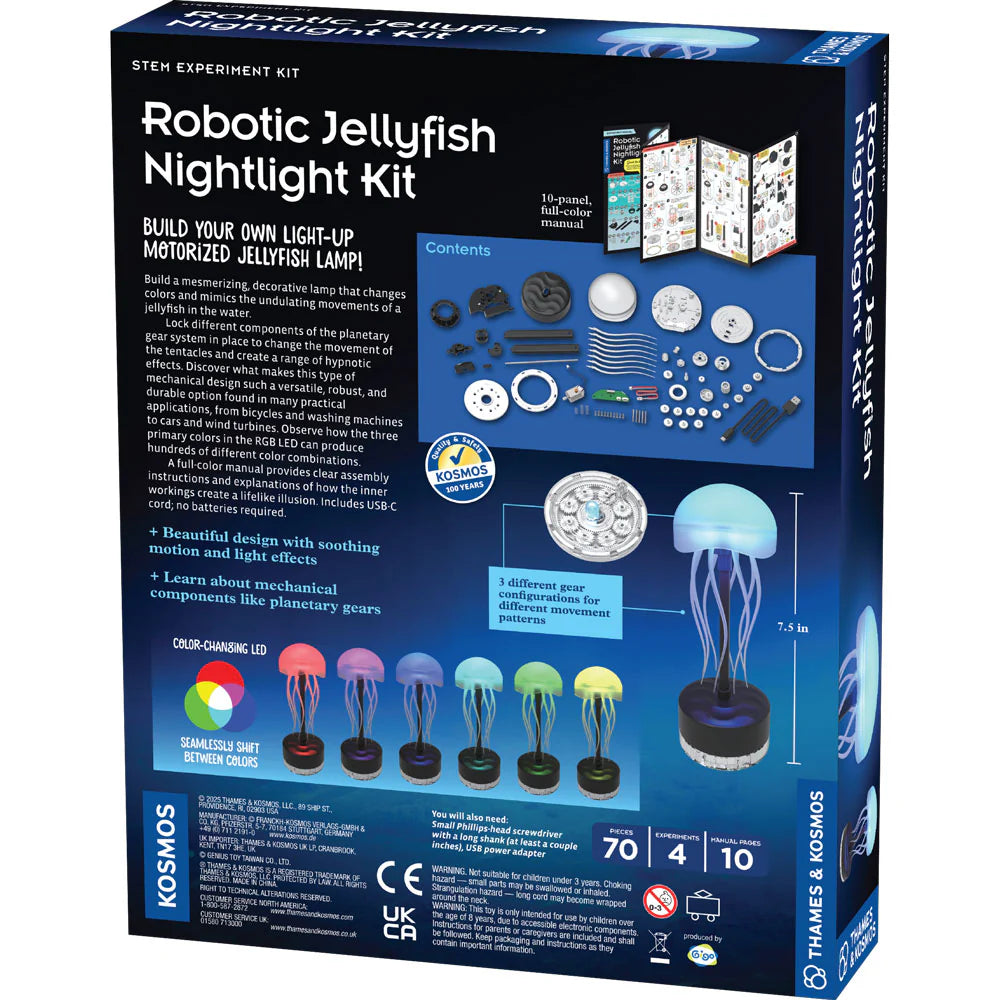 Robotic Jellyfish Night Light
