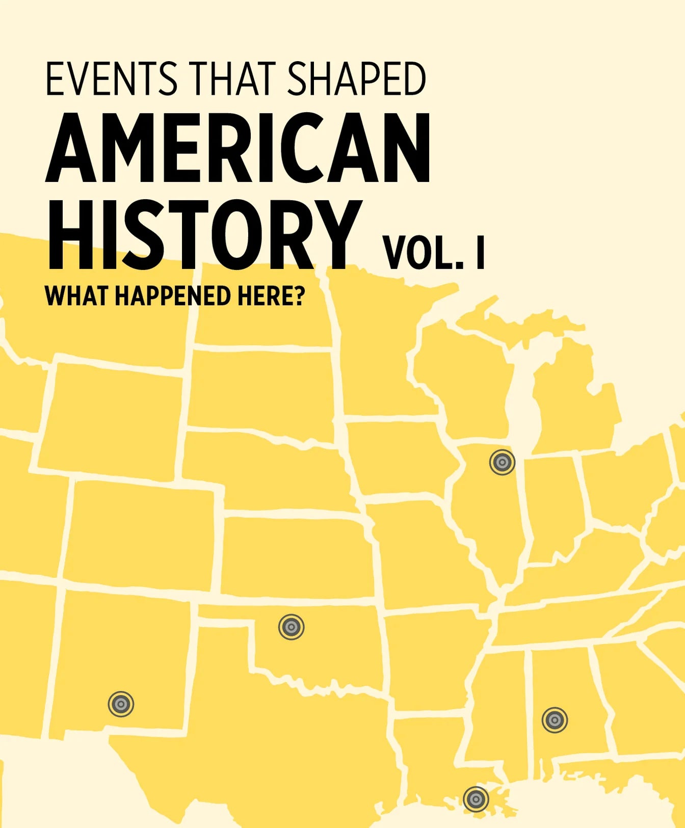 Knowledge Cards - What Happened Here Events That Shaped American History Volume 1    