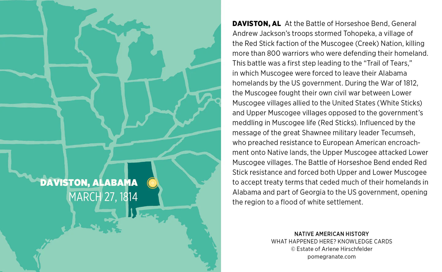 Knowledge Cards - Native American History