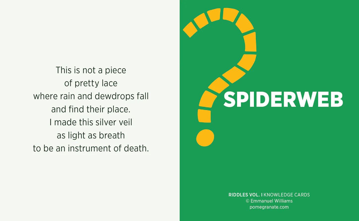 Knowledge Cards - Riddles