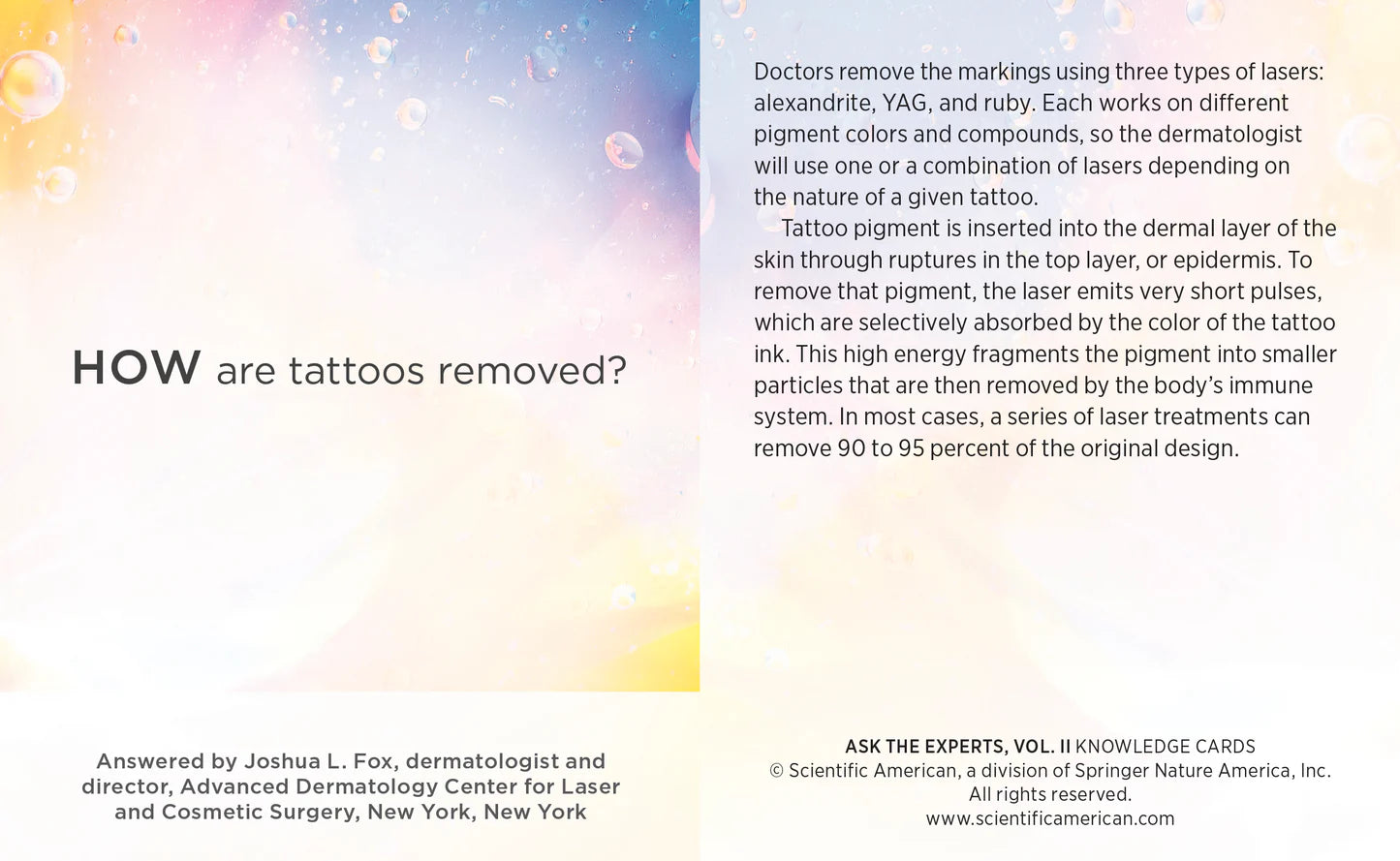 Knowledge Cards Ask The Experts: Mind Blowing Answers to Science Questions Vol 2