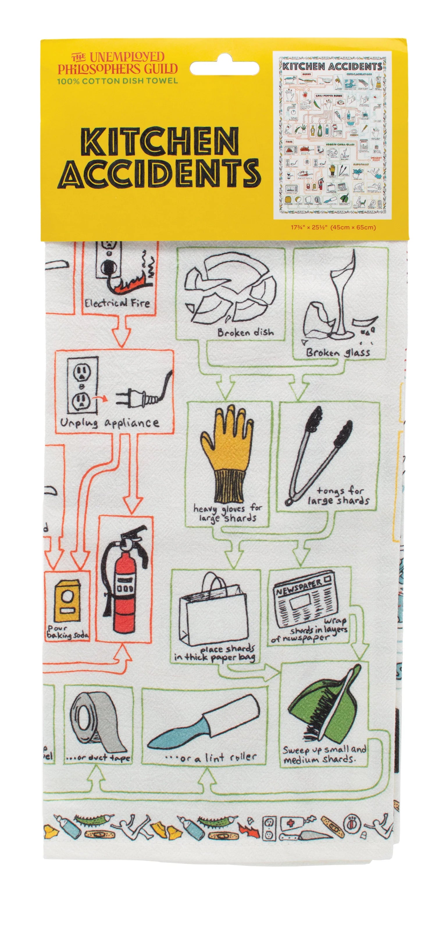 UPG Kitchen Accidents Dish Towel