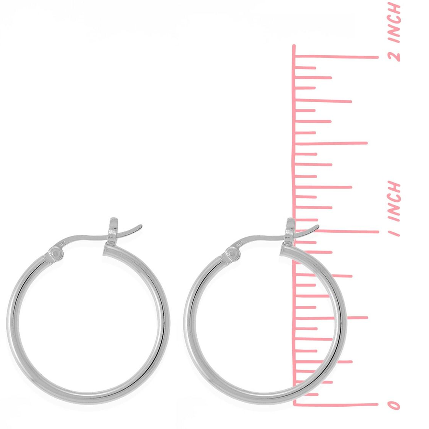 BOMA Belle Hoops - 1"