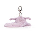 Jellycat Lavender Dragon Bag Charm    
