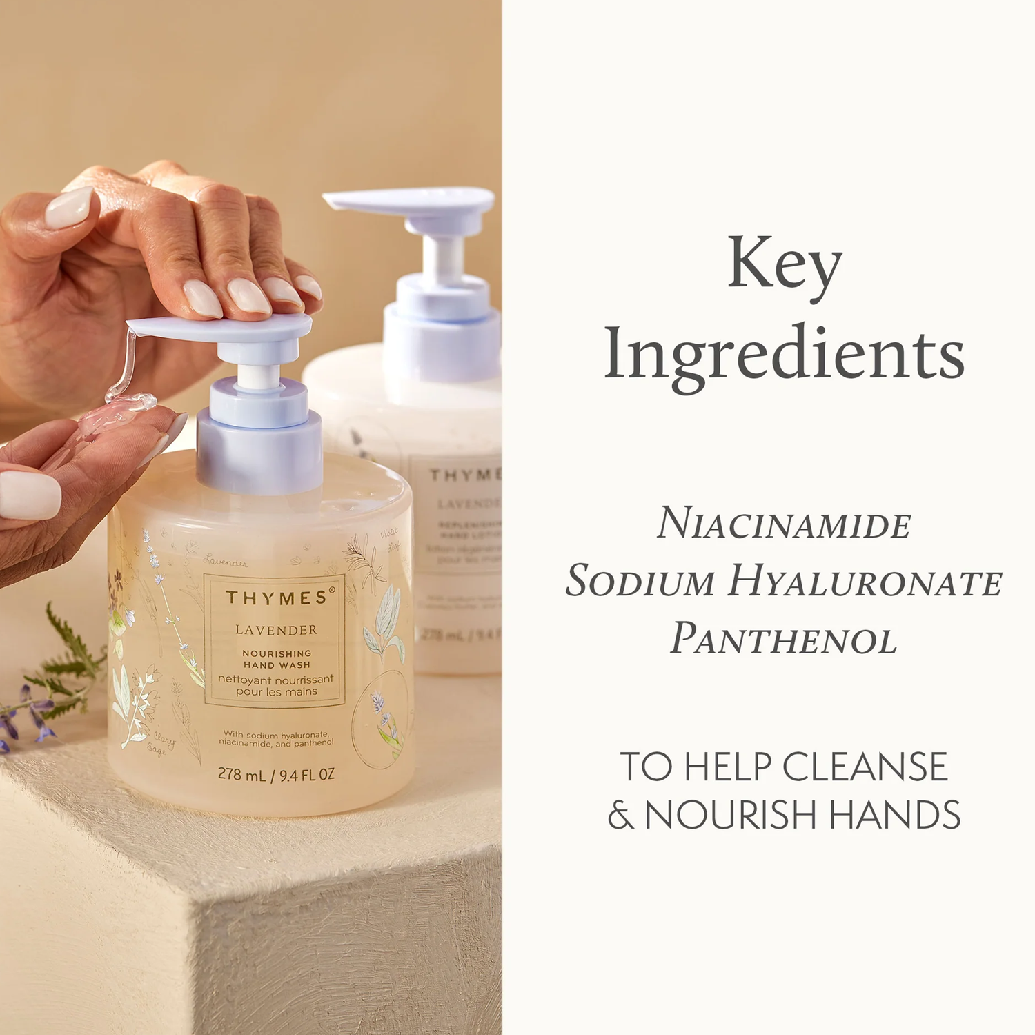 THYMS Lavender Nourishing Hand Wash