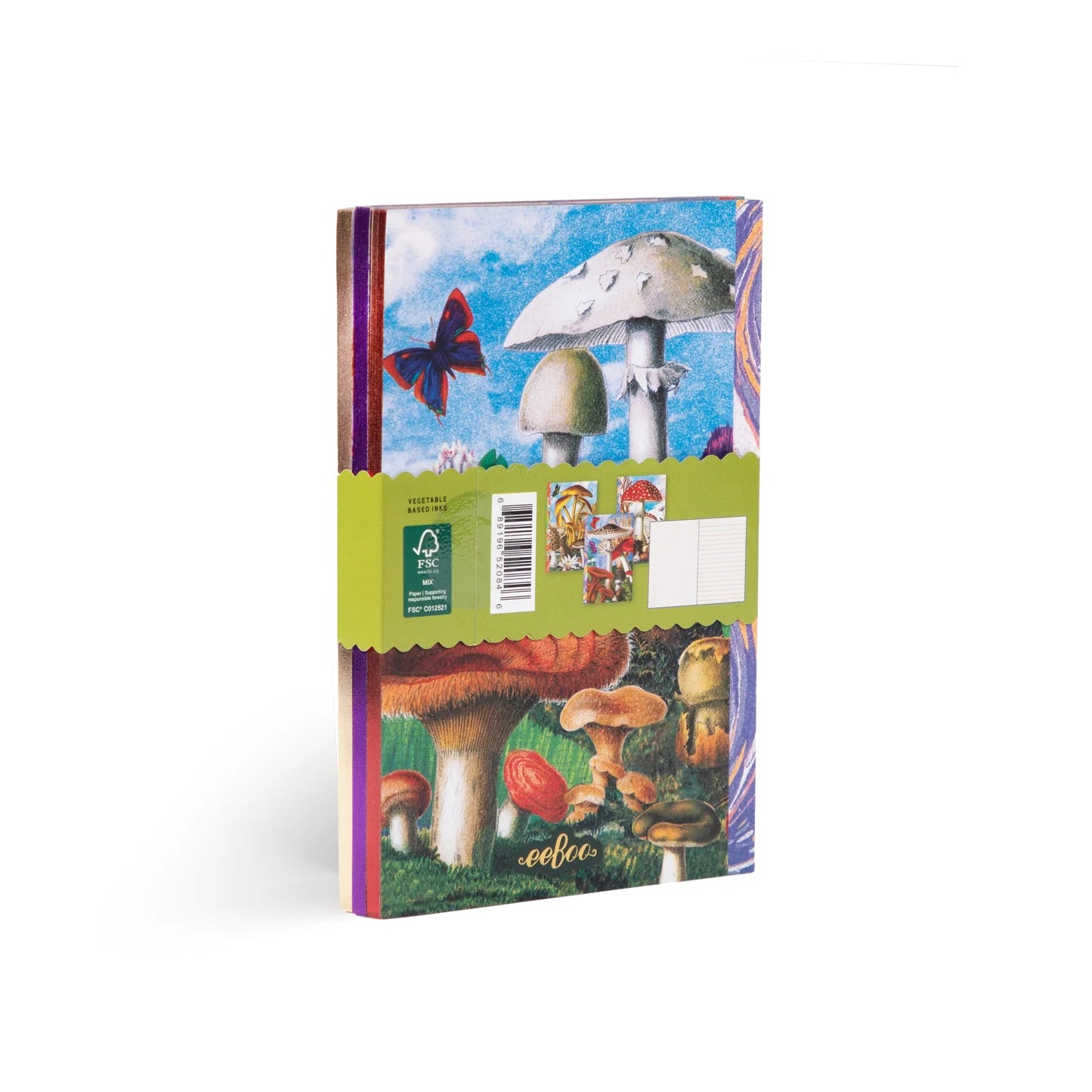 Fumiha's Mushrooms - Set of 3 Little Notebooks