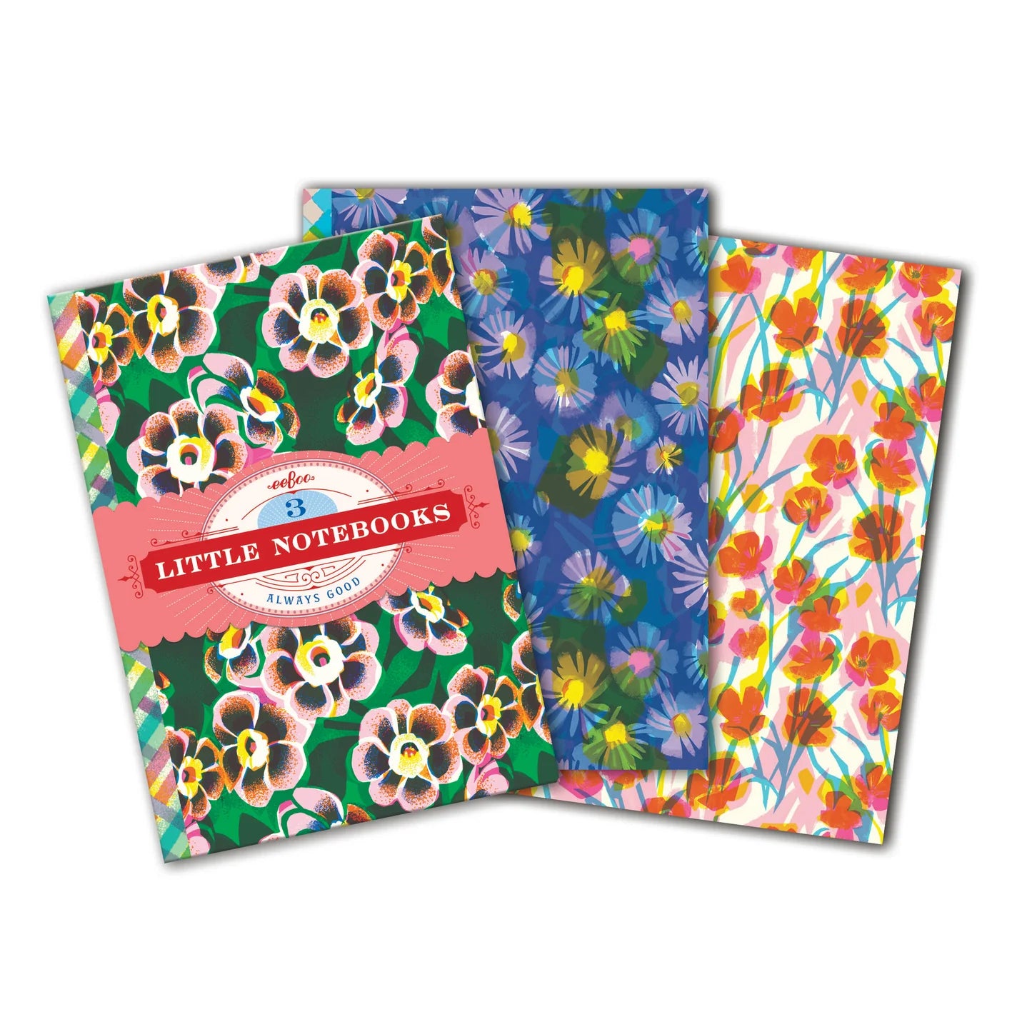 Asta's Flowers - Set of 3 Little Notebooks