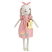 Mon Ami Lila Bunny Pink Linen Doll