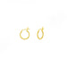 Boma Small Gold Vermeil Hoops    