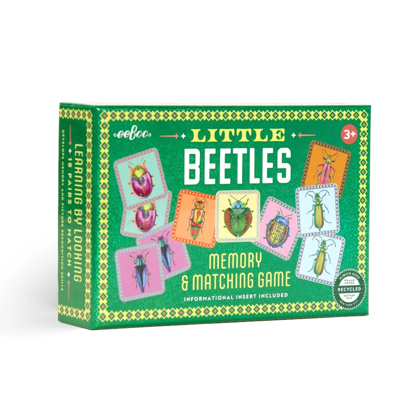 eeBoo Little Beetles Memory & Matching Game
