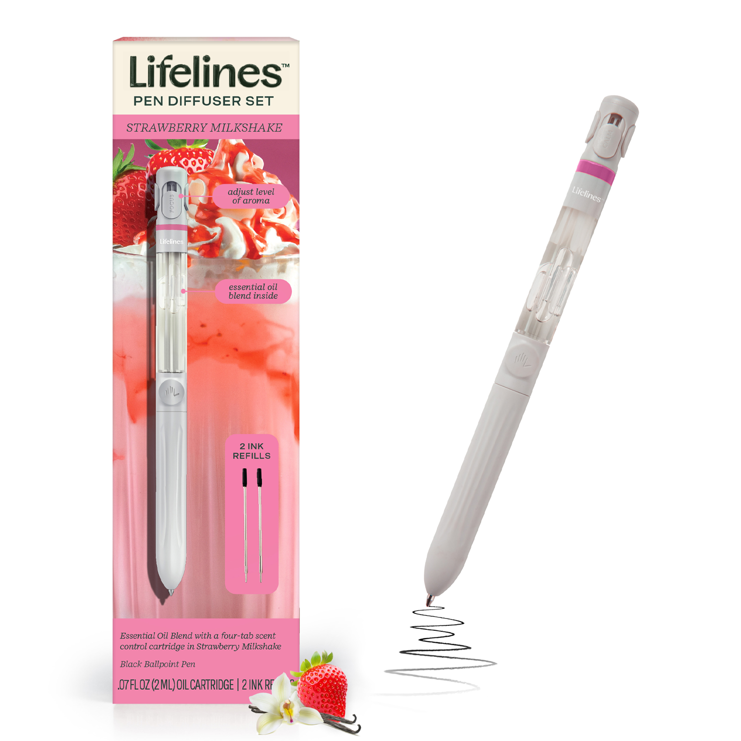 LFELNE Pen Diffuser - Strawberry Milkshake