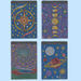 LFELNE FlowArt Dot-By-Letter - Into the Galaxy with Metallic Ink