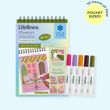 Lifelines FlowArt Mini Dot-by-Letter - Café Comforts
