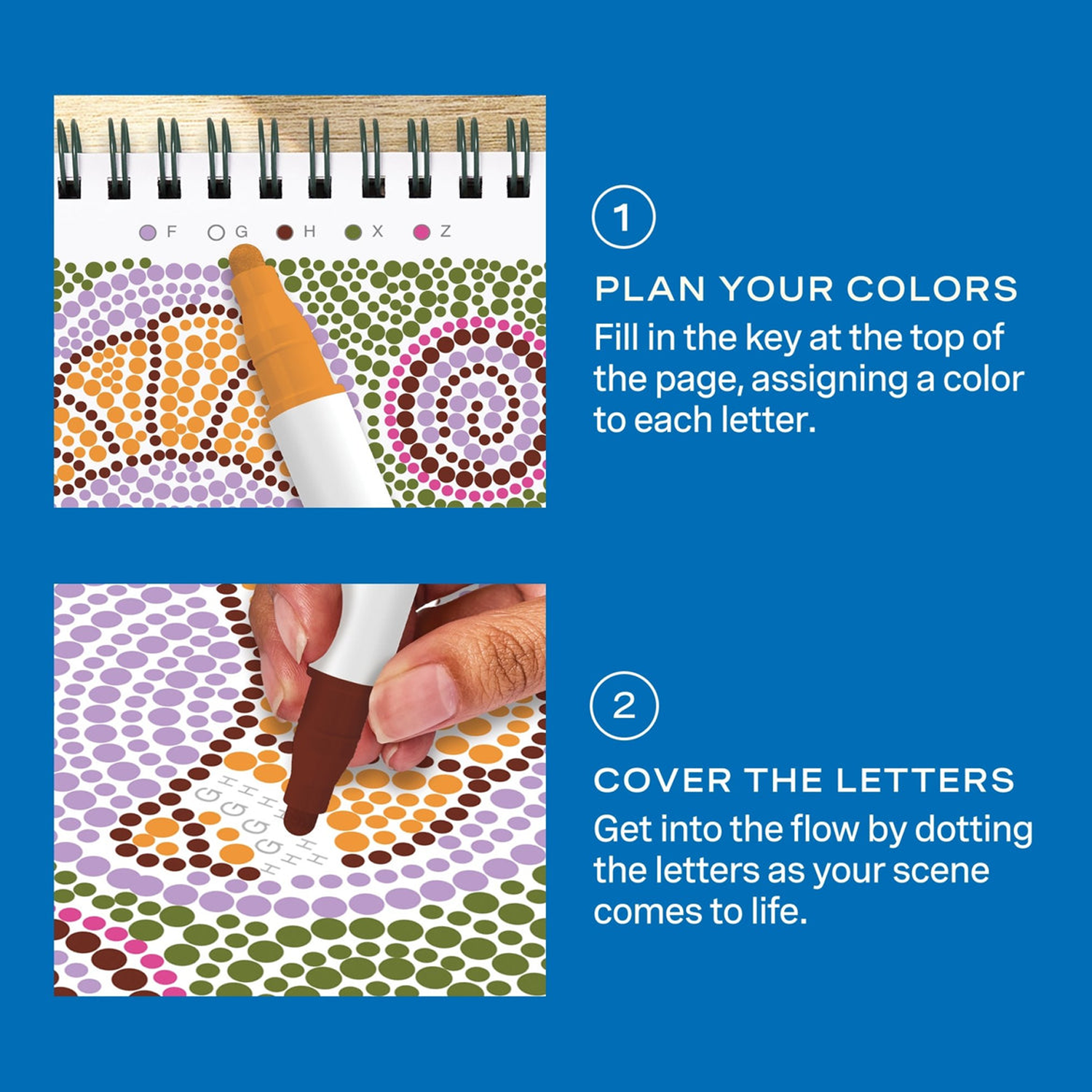 Lifelines FlowArt Mini Dot-by-Letter - Café Comforts