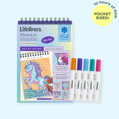 Lifelines FlowArt Mini Dot-by-Letter - Enchanted Magic