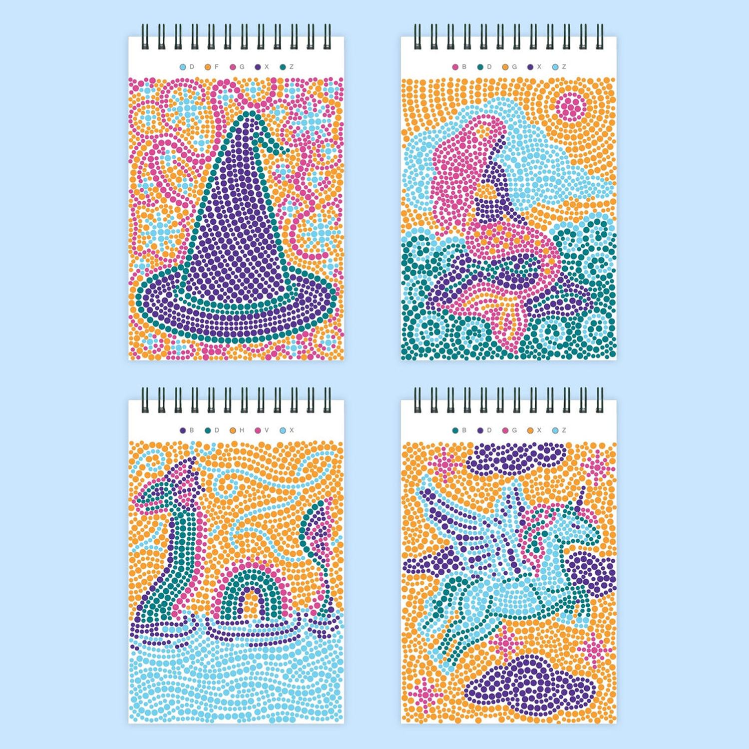 Lifelines FlowArt Mini Dot-by-Letter - Enchanted Magic