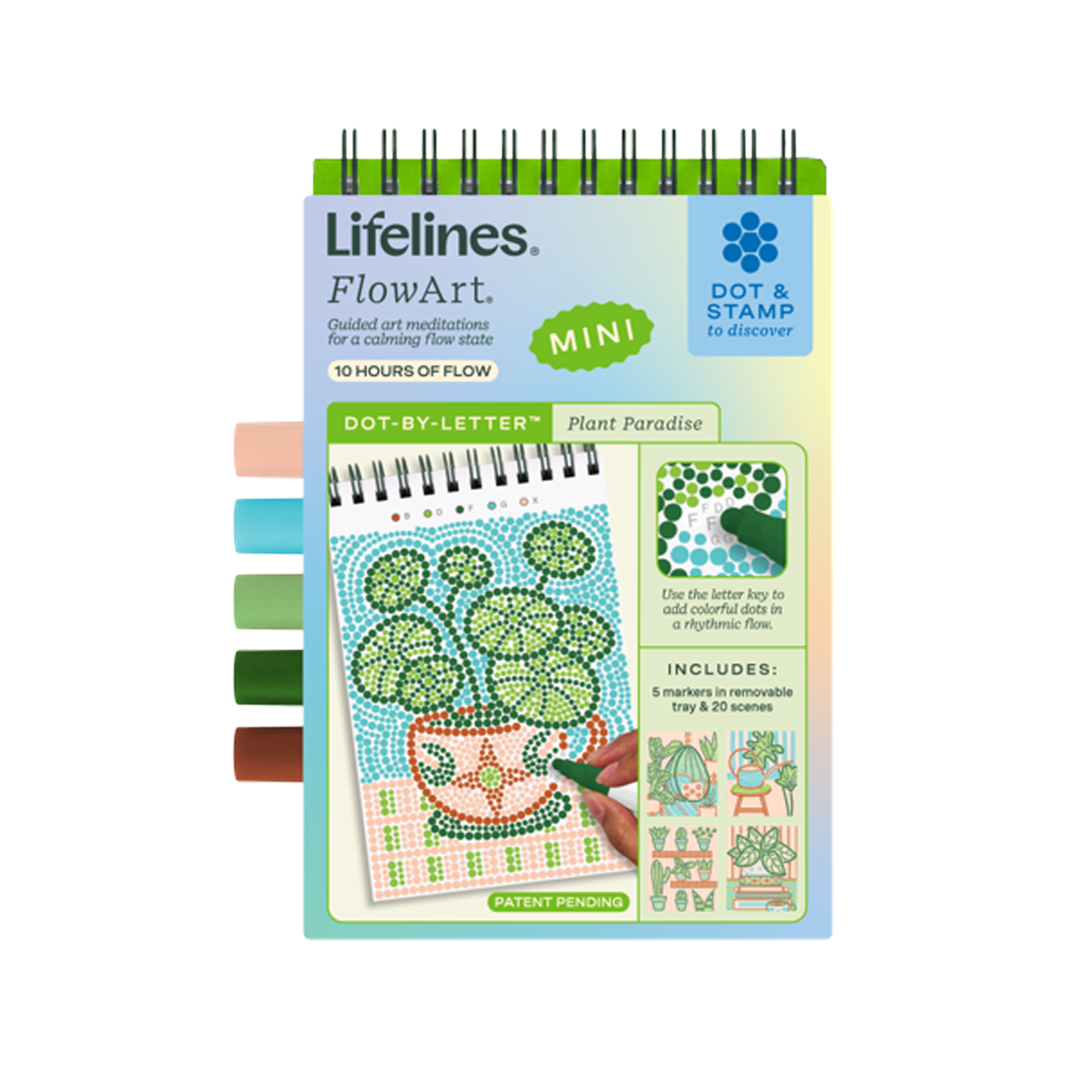 Lifelines FlowArt Mini Dot-by-Letter - Plant Paradise