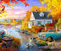 Lakeside Fall Retreat 1000 Piece Puzzle