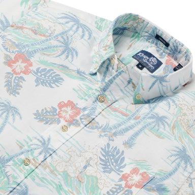 Reyn Spooner Kaimana Beach Button Front Camp Shirt    