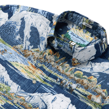 Reyn Spooner Grand Teton National Park Short Sleeve Camp Shirt
